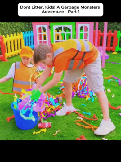 Dont Litter, Kids! A Garbage Monsters Adventure - Part 1#kidsdianashow #dianaandromaa #dianaroma #diana #dianayromaa #romaanddiana❤❣ #dianaandromaenglish #kidzania #candyshower #kids #Halloween