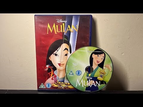 Mulan (UK) DVD Unboxing - Disney Classics