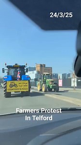 #Telford #Protest #farmers | TelfordLive