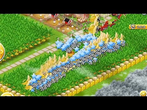 Harvesting Bananas with Extra XP Booster | Hay Day 🤩