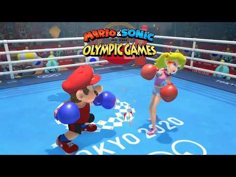 Boxing Hard Gameplay Mario & Sonic At The Olympic Games Tokyo 2020 Mario Luigi Yoshi Sonic Silver