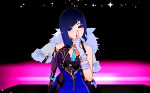 原神MMD 夜阑姐姐 Adios （本来是抗拒的。。。但她实在太会了。。。）