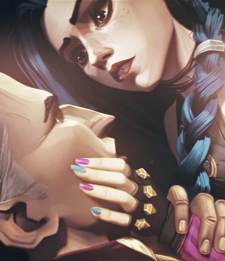 Jinx Arcane Edit: Enchanting Eyes and Transformation