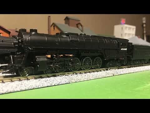N scale Bachmann 4-8-4 repair