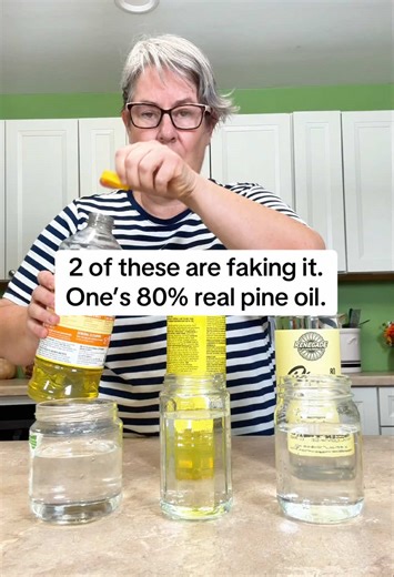 Turns out, most “pine” cleaners barely have any pine at all. This one? 80% real pine oil - and you can see the difference. A little goes a long way (and yes, it smells amazing). 🌲✨ #pineoil #cleantok #tiktokshopblackfriday #tiktokshopcreatorpicks #renegadecleaning @Renegade Cleaning Products