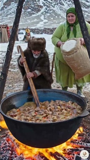 Living in Afghanistan's Mountain Village | Extreme Snow Survival Cooking & Family Life #afghanistan