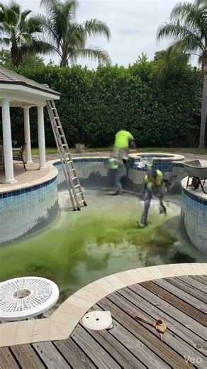 Pool cleanup and prep timelapse d1a8370308