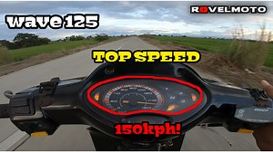 133K views · 4.1K reactions | legendary wave 125 150kph! #wave125 #topspeed #rovelmoto | Rovelmoto | Facebook