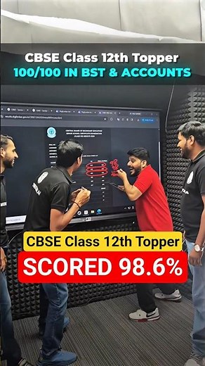 Abhinav Verma - 100/100 In BST And Accounts 🔥 #cbseclass12 #class12commerce