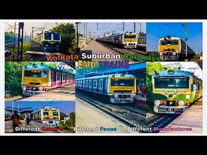 EMU trains of India | Local Trains | Kolkata Suburban Railways | Indian Railways | Eastern Railways