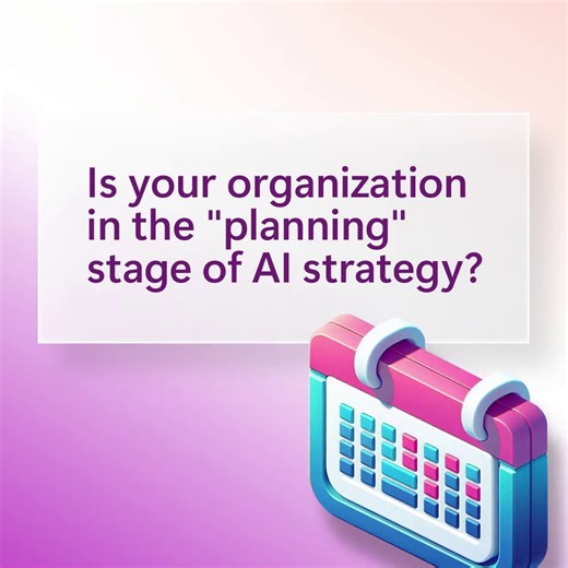 It’s time to plan for AI. Here’s what you should consider next on your journey to AI readiness: ☑️ Identify the use cases most likely to drive value ☑️ Align on how to measure impact ☑️ Ensure you have access to complete and relevant data ☑️ Ensure you have a dedicated cloud infrastructure Learn more about the different stages of AI implementation by downloading a free copy of our AI Strategy Roadmap: http://msft.it/6183qDJmR | Microsoft in Business