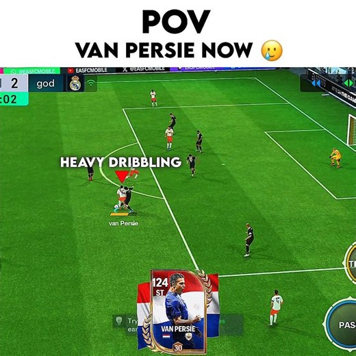 VAN PERSIE : NOW vs THEN 🔥 #fcmobile