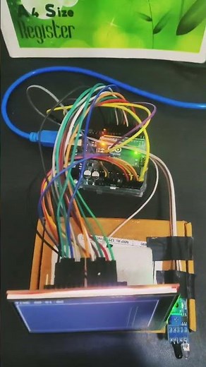 # 📊🔥 IR Sensor Live Graph on 3.5” TFT LCD | Arduino UNO Object Counter System | Future Tech01 🚀