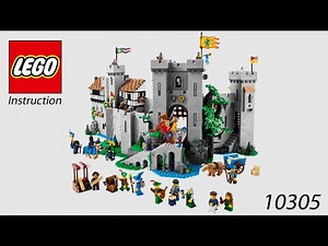 LEGO Instruction - Icons - 10305 - Lion Knights' Castle