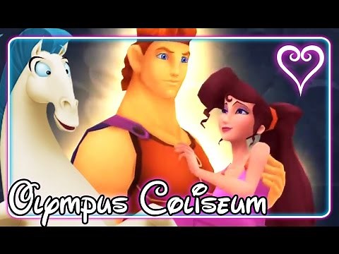 Kingdom Hearts 2 All Cutscenes | Full Movie | Hercules ~ Olympus Coliseum