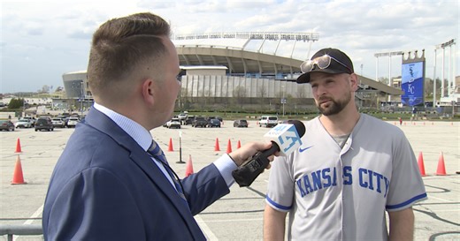 Royals fans react to news on proposed downtown stadium ahead of Thursday night's first pitch