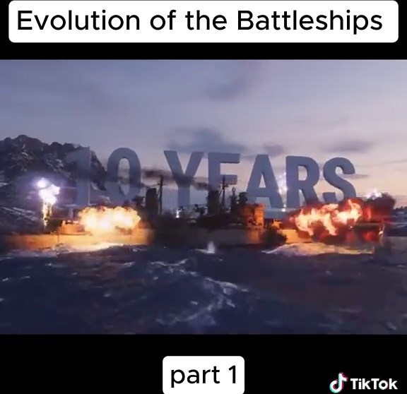 Evolution of the Battleships - Mitsi Studio Part 1 #war #fyp #usa #battleships #evolution