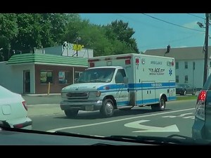 Northern NJ ACE Medical Transport ambulance driving (short video) [NJ | 7/2013]