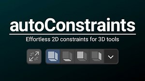 Blender三维视图操作自动约束插件 autoConstraints v1.1.0