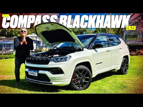 Novo Jeep Compass Black Hawk 2025 - 2.0 TURBO E 4X4! QUANTO CUSTA O SUV MAIS RÁPIDO DO BRASIL?