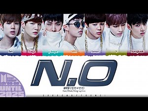 BTS (방탄소년단) 'N.O' Lyrics [Color Coded Han_Rom_Eng] | UNTIL 2025 #49