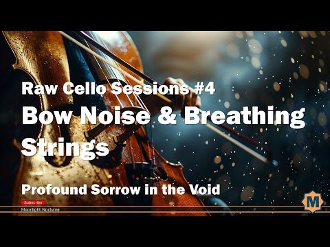 Bow Noise & Breathing Strings l Profound Sorrow in the Void l Raw Cello #4