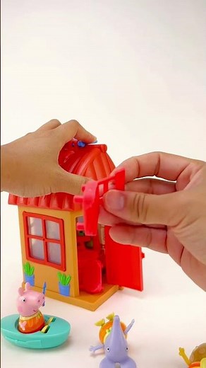 Satisfying Peppa Pig Camping Tidying Up with Friends #asmr #peppa #peppapig