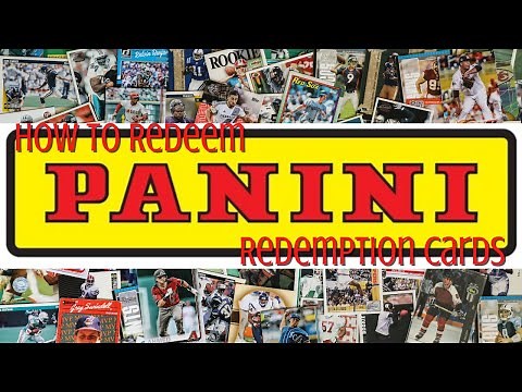How to Redeem Panini Redemption Cards (+ wait for the card or get points/replacement card?)
