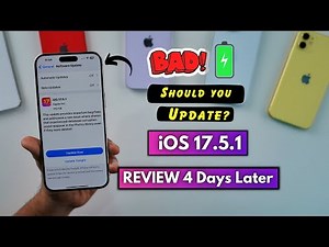 iOS 17.5.1 Review 4 Days Later | iOS 17.5.1 Battery life, heating, should you update?