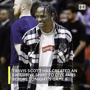 319K views · 1.1K reactions | IT'S LIT! *Travis Scott voice* Travis Scott and the Rockets are giving away exclusive shirts before Game 6 in Houston | Bleacher Report | Facebook