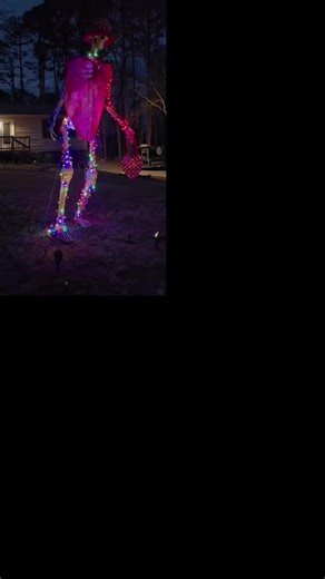 Have you seen Skelly at night?! *chef's kiss* 💋 😍@fizzologysodashop #dirtysodashop #smallbusiness #dirtysoda #skelly #hickoryflatsodashop