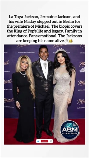 La Toya & Jermaine Jackson Step Out For "Michael" Biopic Premiere! 👑 #shorts #michaeljackson