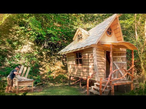 Built a fairy house. 70 days of work in 25 minutes