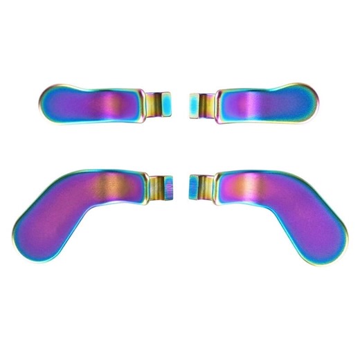 eXtremeRate Stainless Steel Paddles for Xbox Elite Series 2, Multicolor, Pack of 4