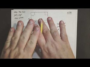 Calculus I - Applied Optimization Problems (section 4.7)