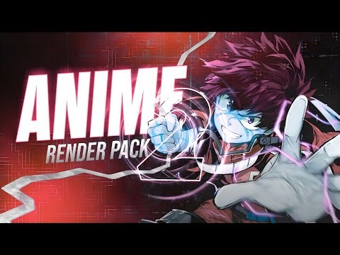 Anime Character Png Pack For Thumbnail | Anime Render Pack