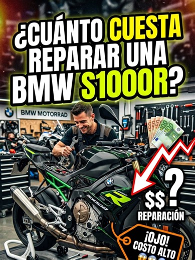 CUANTO CUESTA REPARAR UNA BMW S1000R?. ESTO ES LO QUE NADIE TE DICE #motociclismo #motocicletas #motosenmexico #viralvideo #motos