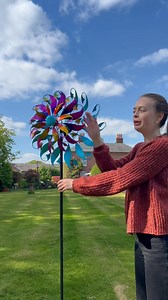 22K views · 206 reactions | Magnificent Wind Spinner to give away, just tell us how many blades it has? Ps This is Lizzie - a clever, bright young lady with a love and gift for all things photography❤️ | The British Ironwork Centre | Facebook