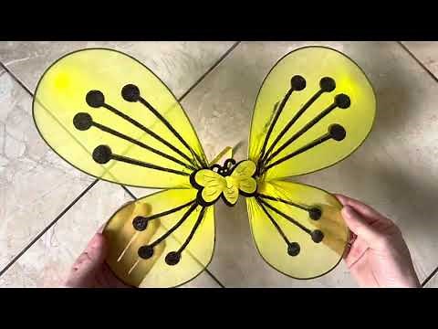 Re make Bee Wings | Bee Wings Tule | Easy way to recreate wings for kids | Kids Wings