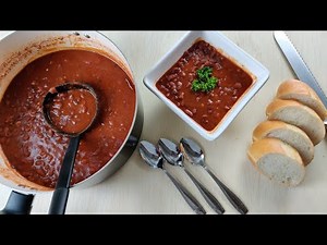 Best Soup | How to Make Red Beans Soup | Soupe aux Haricots Rouges | Quick & Easy