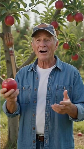 🍎 Welcome to My Apple Farm | A Beautiful Apple Orchard Tour 🌳✨#short#shot viral video