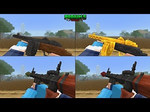 Radium's Armament v2.8 - PPSH-41 & RPG-7 Update | Minecraft [MCPE/MCBE] Addon