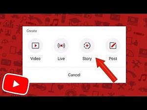 HOW TO UPLOAD TO YOUR YOUTUBE STORY! (Tutorial)