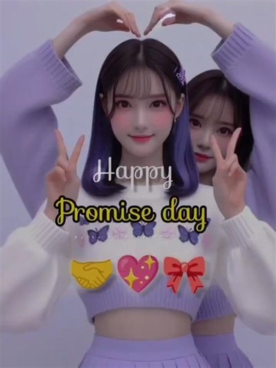 Happy promise day 🎀✨💗 / status video /#song #yt#love#bestie#song#viral#reels#shorts#status#trending