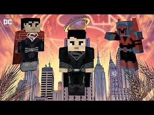 Superman in 1.18.2 Minecraft(Legends Mod Snapshot)