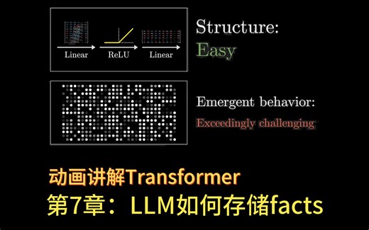 【深度学习】第7章：Transformer - 大语言模型如何存储facts