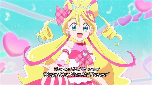 PRECURE Official on Instagram: "Watch the next new episode trailer for You and Idol Precure♪ 🎆📺 Episode 46, "Happy New Year Idol Precure""