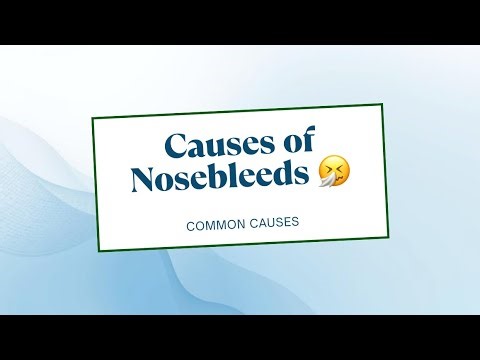 Causes of Nosebleeds 🤧 | What You Should Know