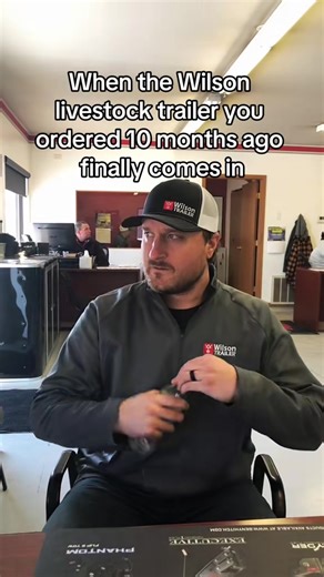 Livestock trailer lead times are still crazy but they are a beautiful sight when they roll in #wilson #livestock #cattle #farmtok #bullhauler