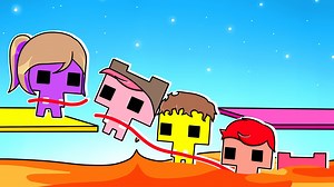 LYNA Y SUS AMIGOS SE PELEAN POR ESTE JUEGO PICO PARK ROBLOX | Lyna